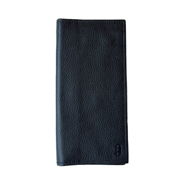 Majestic Black | Long Leather Wallet